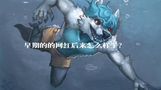 早期的的网红后来怎么样了？